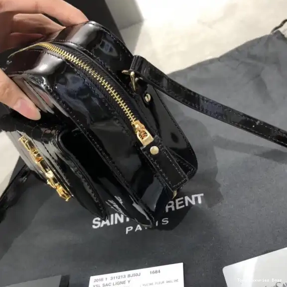 Tony Luxuries Vicky leather YSL Patent 0611